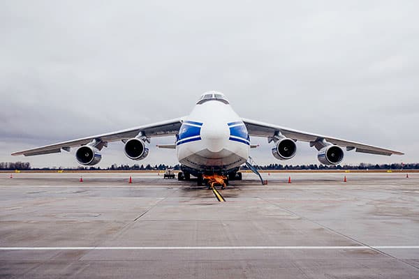 Air cargo handling services at a freight terminal in Nairobi